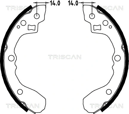 Brake Shoe Set (8100 18002)