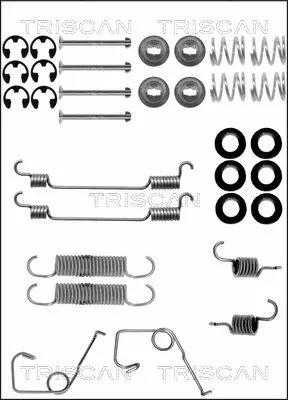 Accessory Kit, brake shoes (8105 162579)