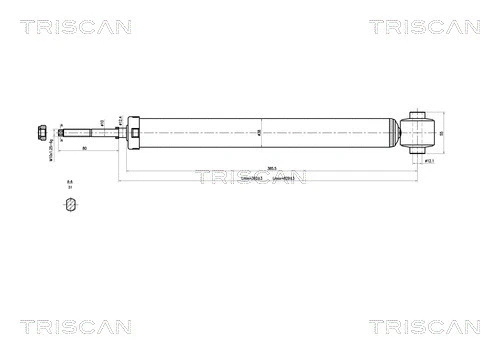 Shock Absorber (8705 43201)