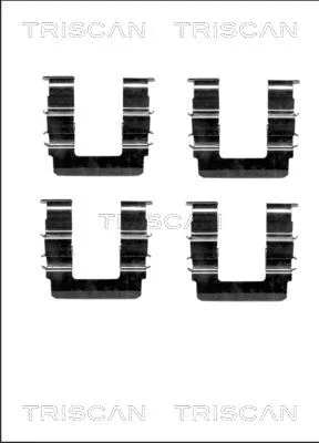 Accessory Kit, disc brake pad (8105 181001)