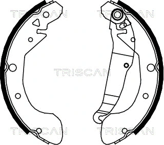 Brake Shoe Set (8100 21612)