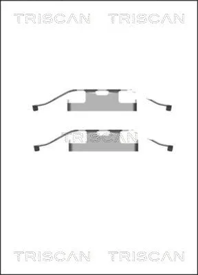 Accessory Kit, disc brake pad (8105 291609)
