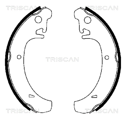 Brake Shoe Set (8100 70442)
