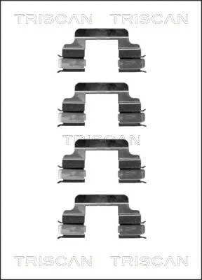 Accessory Kit, disc brake pad (8105 101613)
