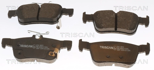 Brake Pad Set, disc brake (8110 40072)