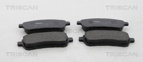 Brake Pad Set, disc brake (8110 41012)