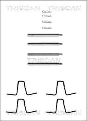 Accessory Kit, disc brake pad (8105 231216)