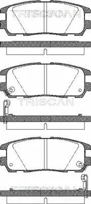 Brake Pad Set, disc brake (8110 10516)