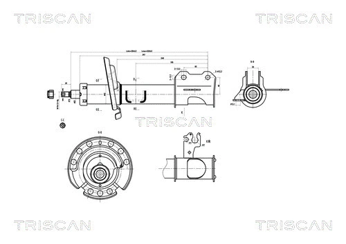 Shock Absorber (8705 10103)