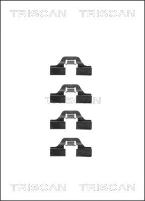 Accessory Kit, disc brake pad (8105 101605)