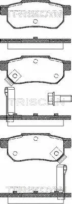 Brake Pad Set, disc brake (8110 10014)