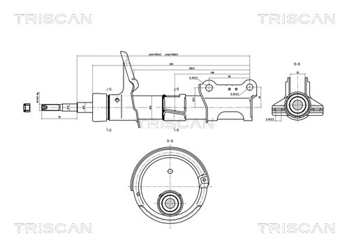 Shock Absorber (8705 27101)