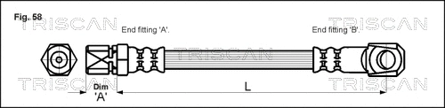 Brake Hose (8150 15211)