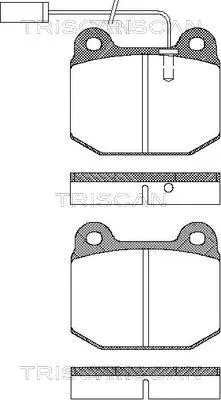 Brake Pad Set, disc brake (8110 12012)
