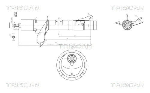 Shock Absorber (8705 16102)