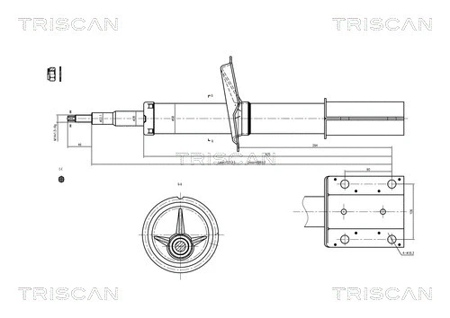 Shock Absorber (8705 10102)