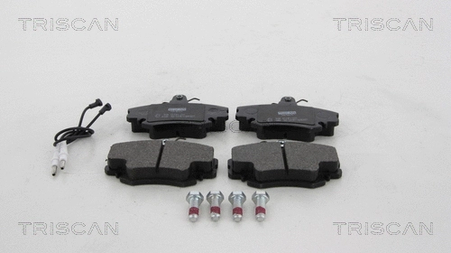Brake Pad Set, disc brake (8110 25027)