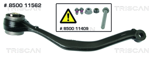 Control/Trailing Arm, wheel suspension (8500 11562)