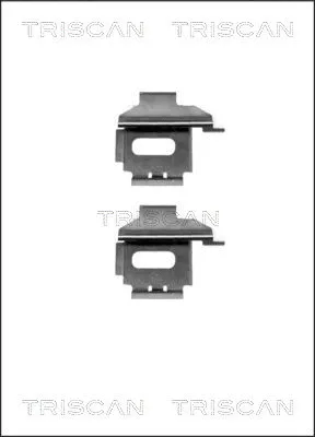 Accessory Kit, disc brake pad (8105 231588)