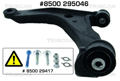 Control/Trailing Arm, wheel suspension (8500 295046)