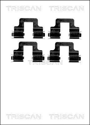 Accessory Kit, disc brake pad (8105 101629)