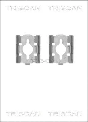 Accessory Kit, disc brake pad (8105 101628)
