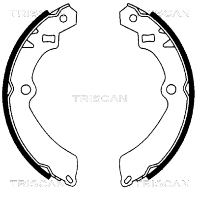 Brake Shoe Set (8100 69511)