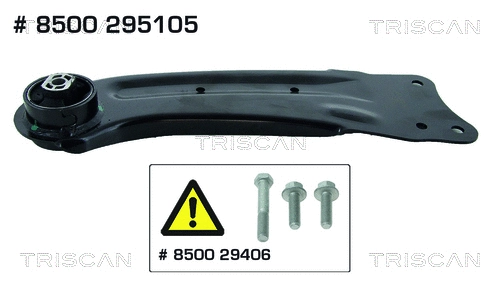 Control/Trailing Arm, wheel suspension (8500 295105)