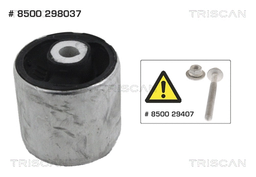 Mounting, control/trailing arm (8500 298037)