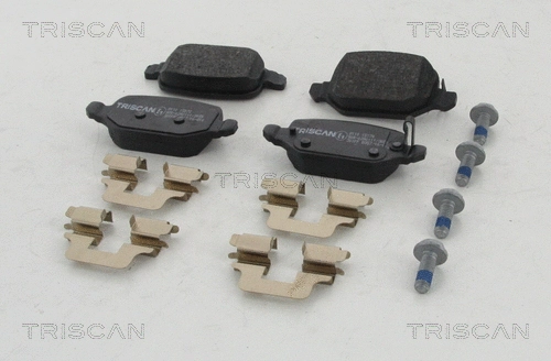 Brake Pad Set, disc brake (8110 15070)