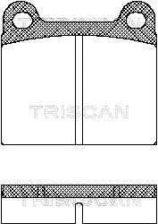 Brake Pad Set, disc brake (8110 10201)
