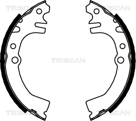 Brake Shoe Set (8100 41613)