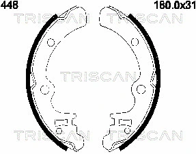 Brake Shoe Set (8100 68448)