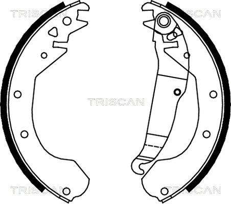 Brake Shoe Set (8100 24410)