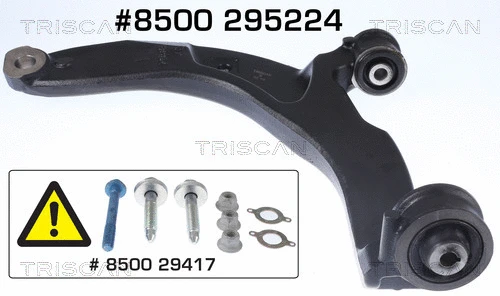 Control/Trailing Arm, wheel suspension (8500 295224)