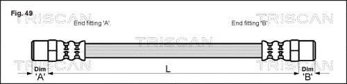 Brake Hose (8150 29204)