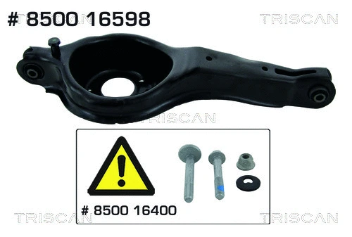 Control/Trailing Arm, wheel suspension (8500 16598)