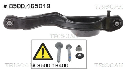 Control/Trailing Arm, wheel suspension (8500 165019)