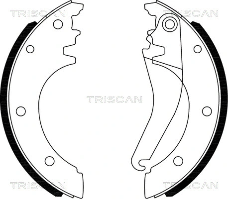 Brake Shoe Set (8100 15027)