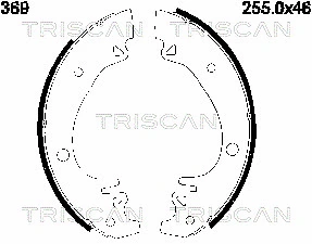 Brake Shoe Set (8100 10369)
