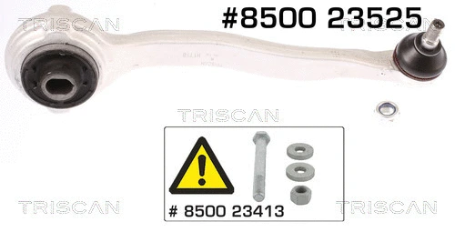 Control/Trailing Arm, wheel suspension (8500 23525)