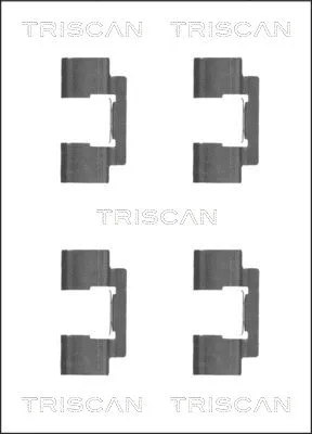 Accessory Kit, disc brake pad (8105 801001)