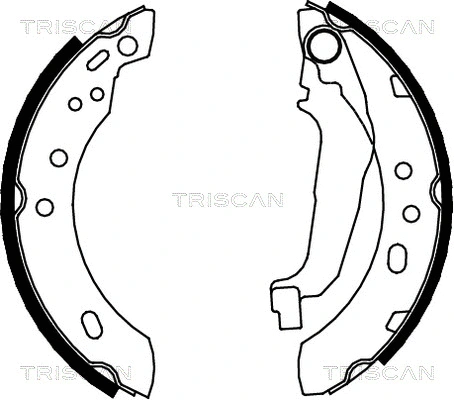 Brake Shoe Set (8100 14543)