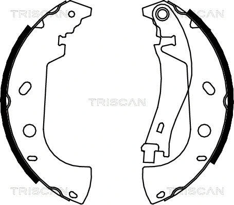 Brake Shoe Set (8100 15626)