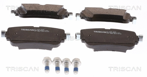 Brake Pad Set, disc brake (8110 29187)