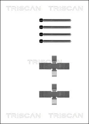 Accessory Kit, disc brake pad (8105 101237)