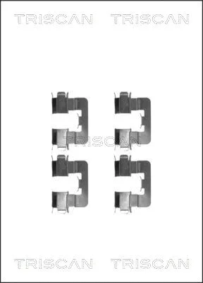 Accessory Kit, disc brake pad (8105 131641)