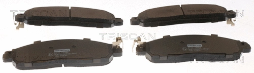 Brake Pad Set, disc brake (8110 14084)