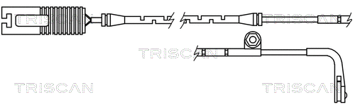 Warning Contact, brake pad wear (8115 11015)