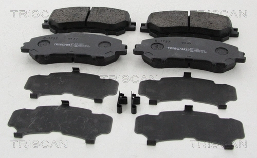 Brake Pad Set, disc brake (8110 14061)